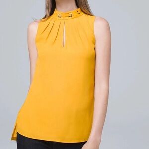 Grommet-Trim Shell top/ size XS